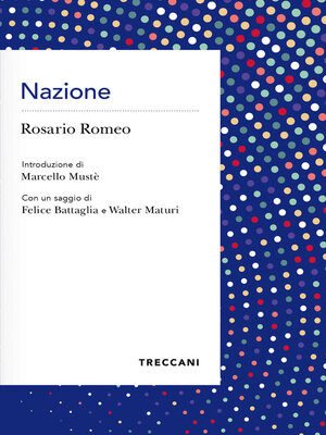 cover image of Nazione